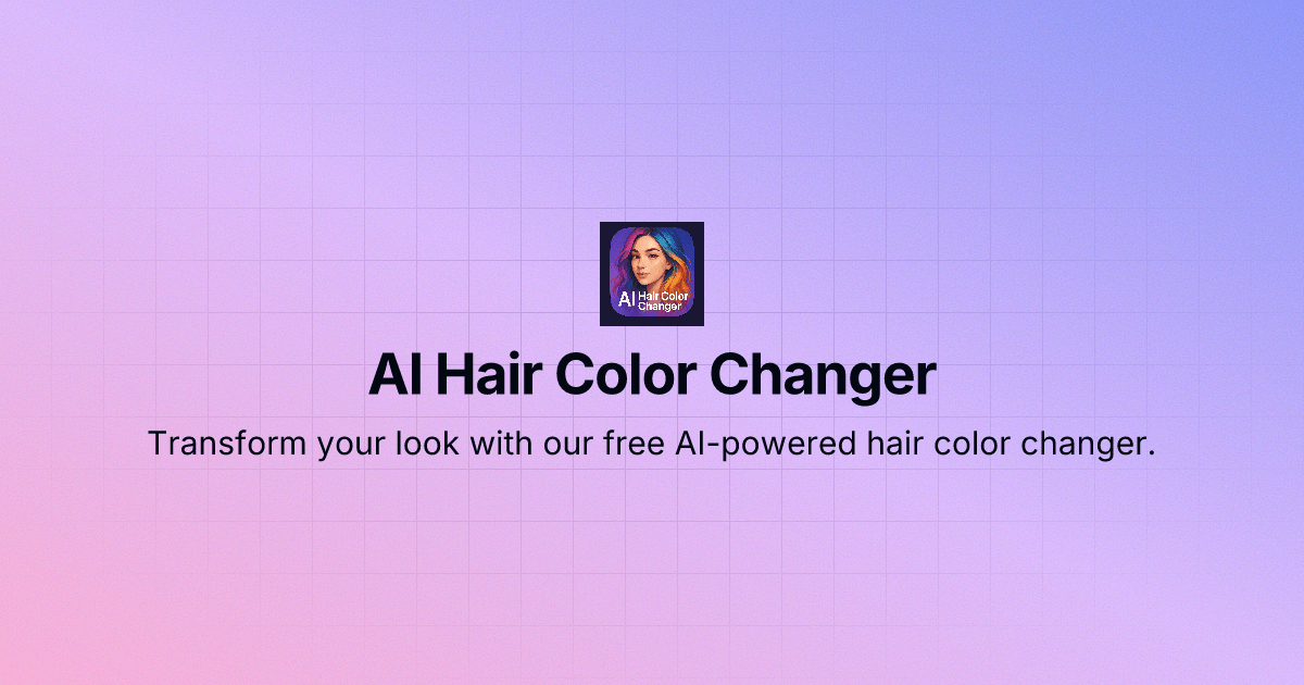 AI Hair Color Changer